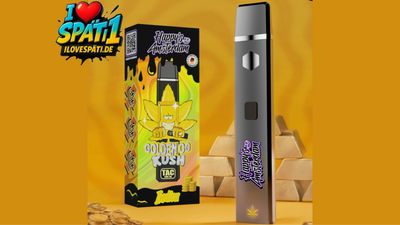 Happy's Amsterdam TAC Vape - Golden OG Kush 1ml (Indica)