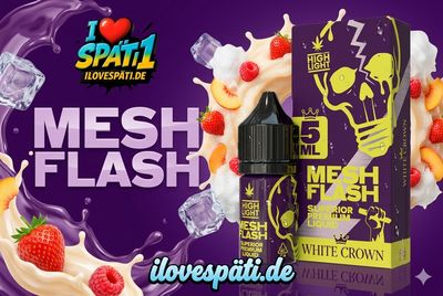 MESH FLASH Superior Premium Liquid White Crown 5ml