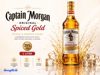 Captain Morgan Original Spiced Gold 1L