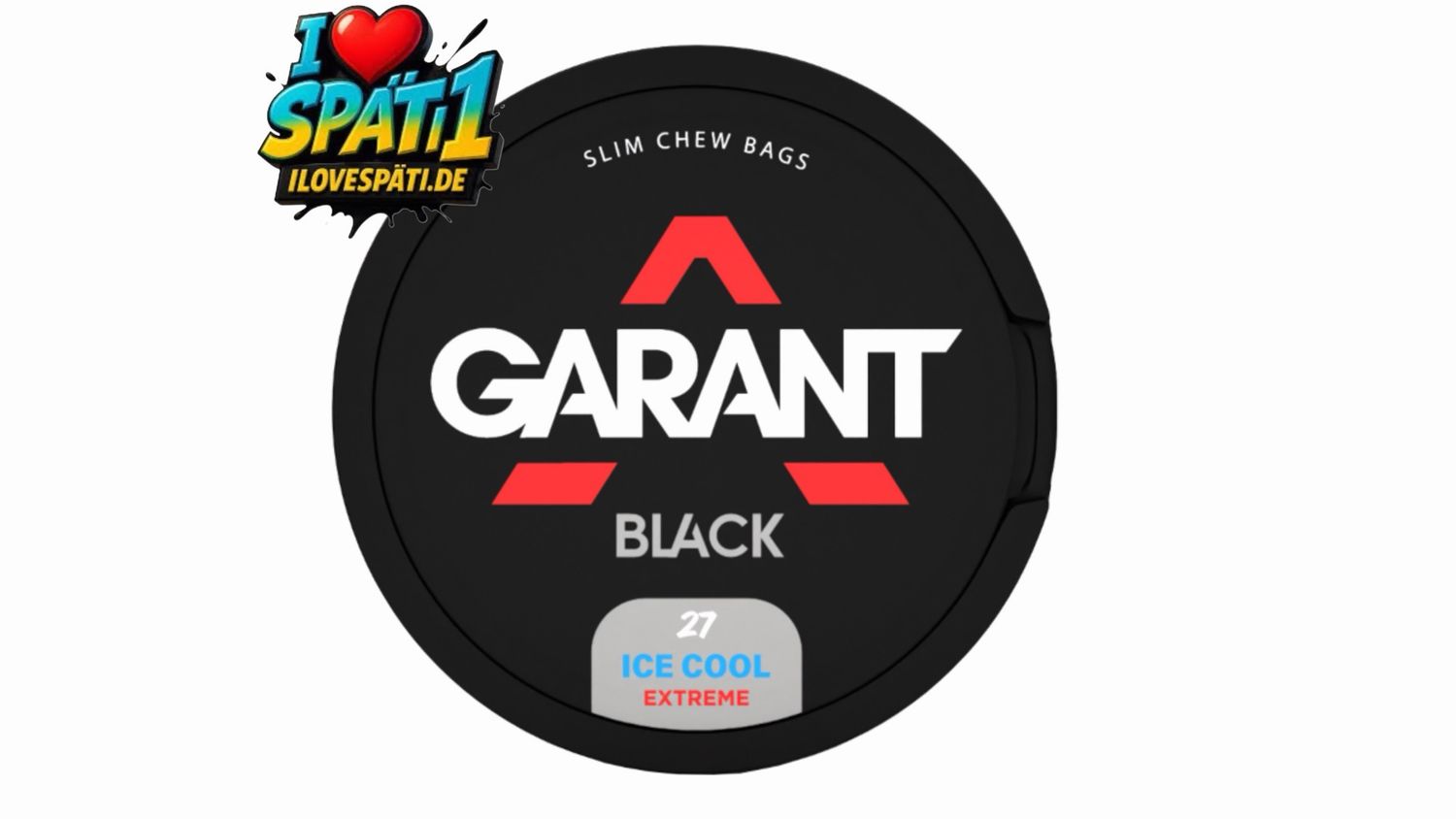 GARANT Black Ice Cool Extreme Slim Chew Bags