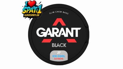 GARANT Black Ice Cool Extreme Slim Chew Bags