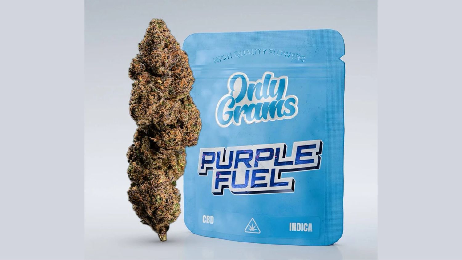 OnlyGrams Aromablüten | 1g Tüte | 18% | Purple Fuel