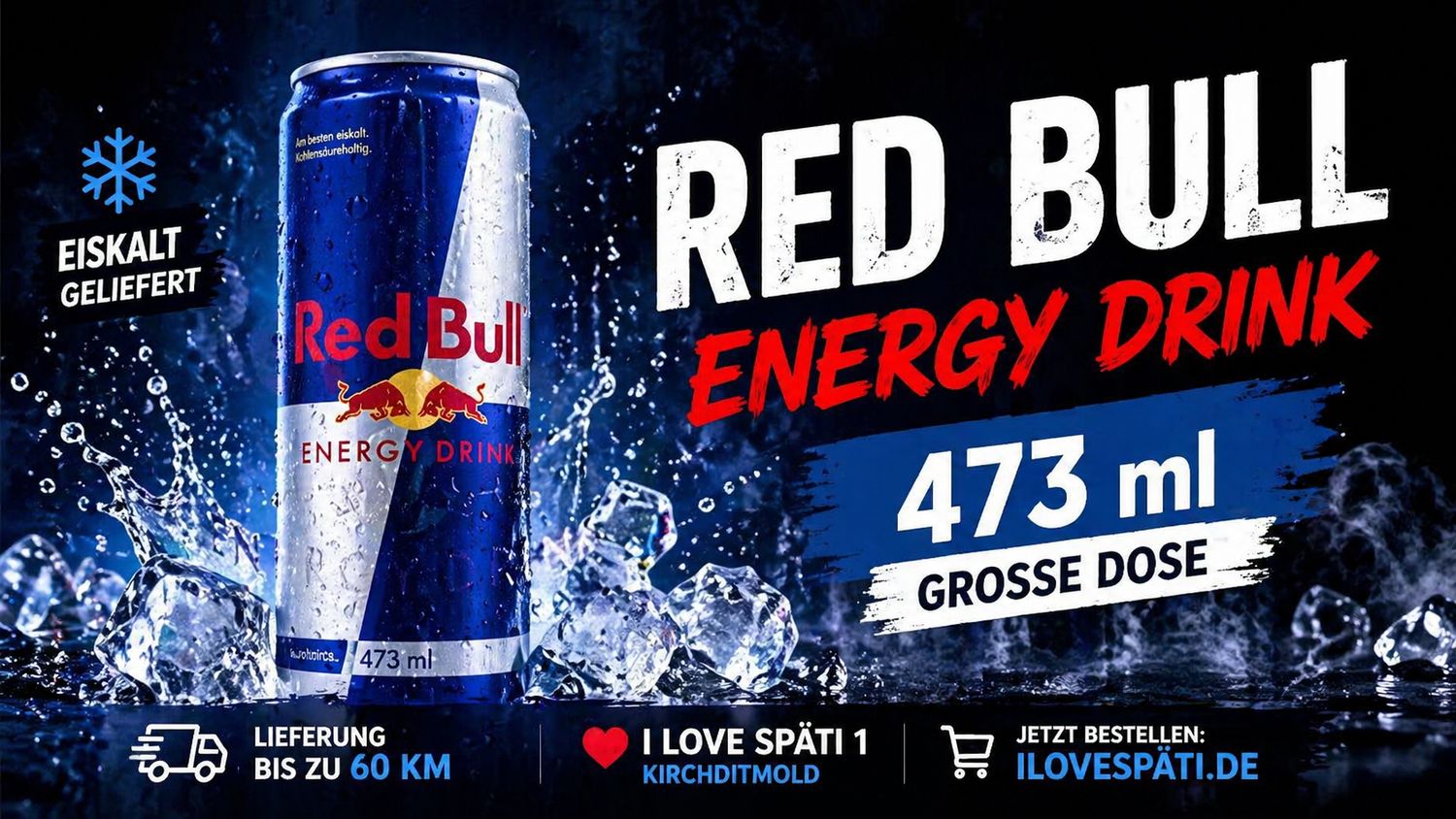 Red Bull Energy Drink 473ml Dose