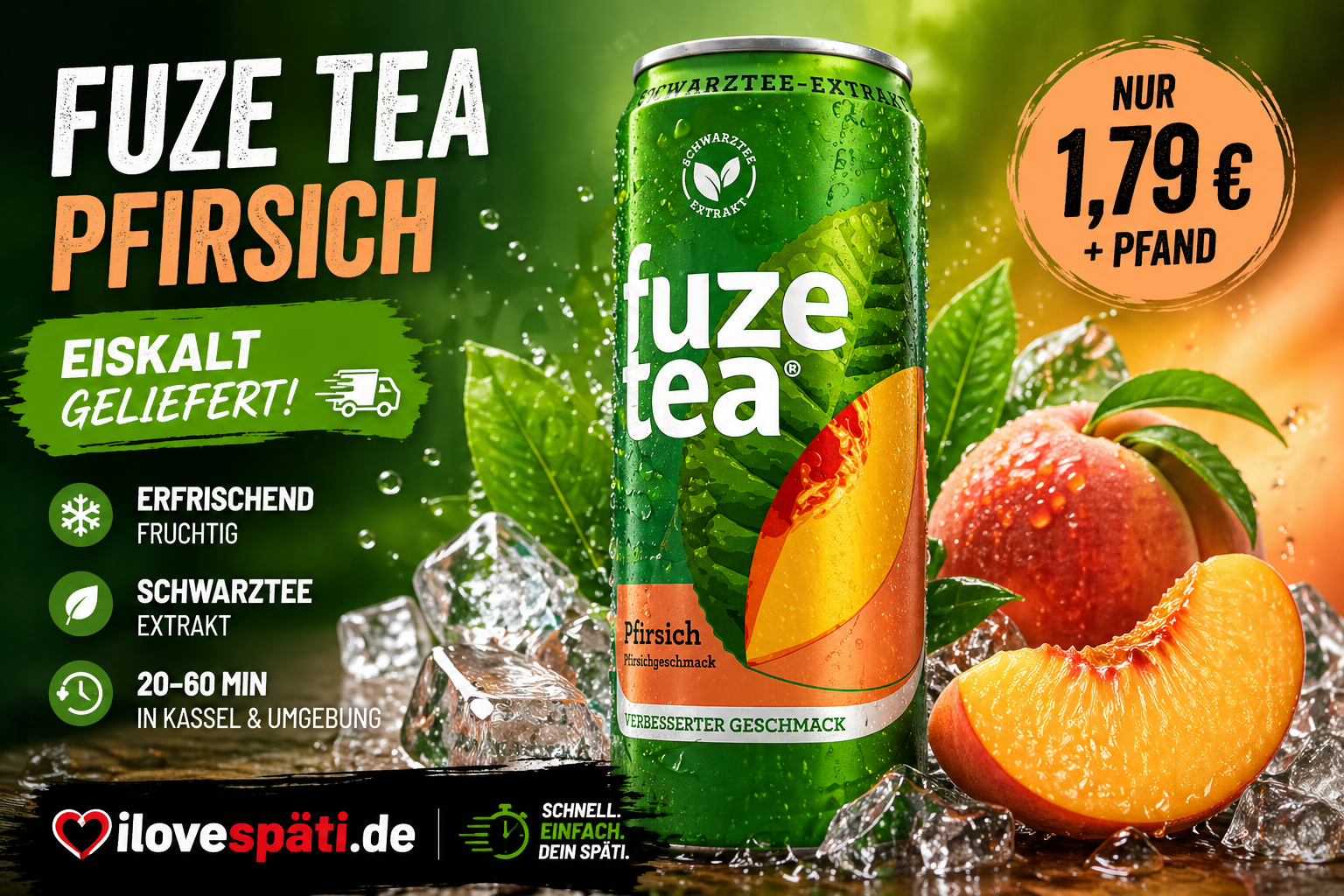 Fuze Tea Pfirsich 0,33L Fuze Tea Pfirsich 0,33L