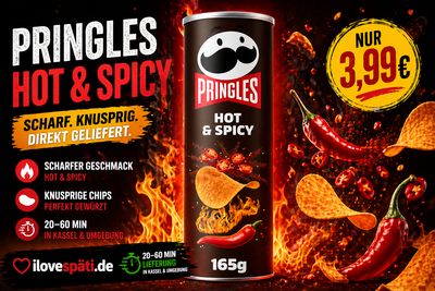 Pringles Hot &amp; Spicy 165g
