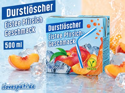 Durstlöscher Eistee Pfirsich 500ml