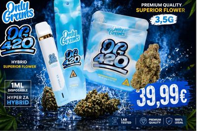 OnlyGrams OG420 Hyper ZA Hybrid Bundle