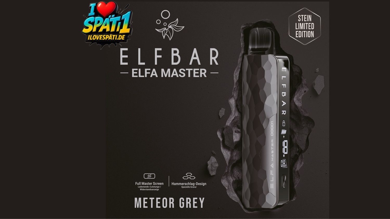 ELFBAR ELFA Master Meteor Grey Limited Edition