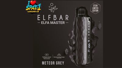ELFBAR ELFA Master Meteor Grey Limited Edition
