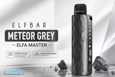 ELFBAR ELFA Master Meteor Grey Limited Edition
