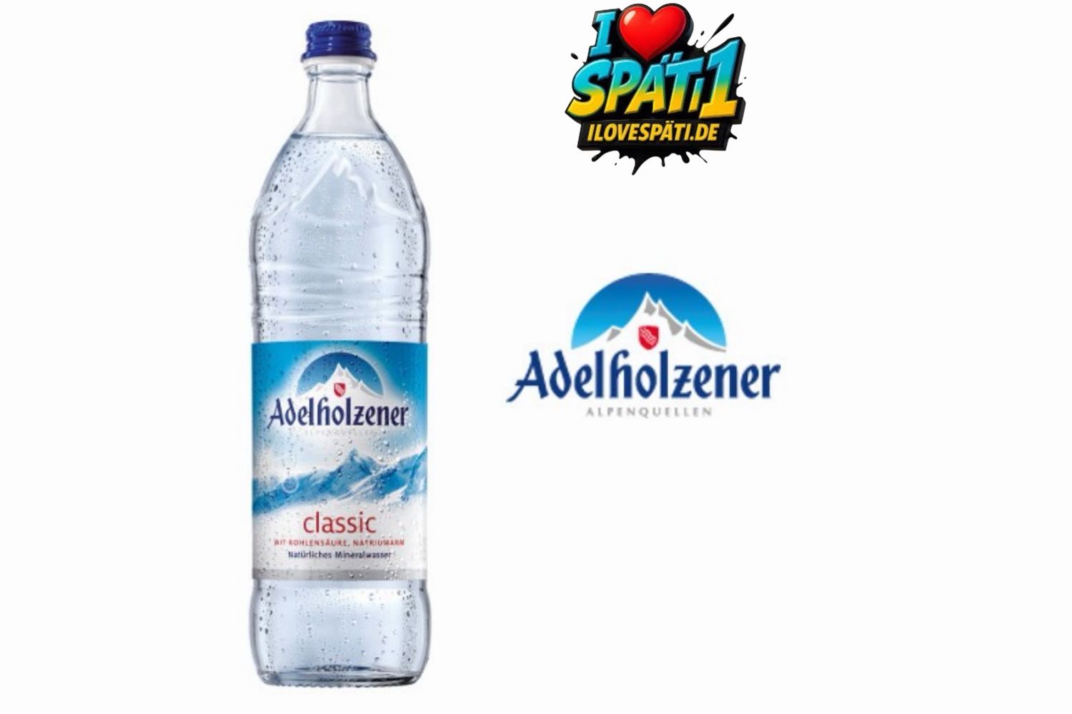 Adelholzener Classic Mineralwasser 1L