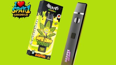 Happys Amsterdam Super Lemon Haze TAC Vape 1ml