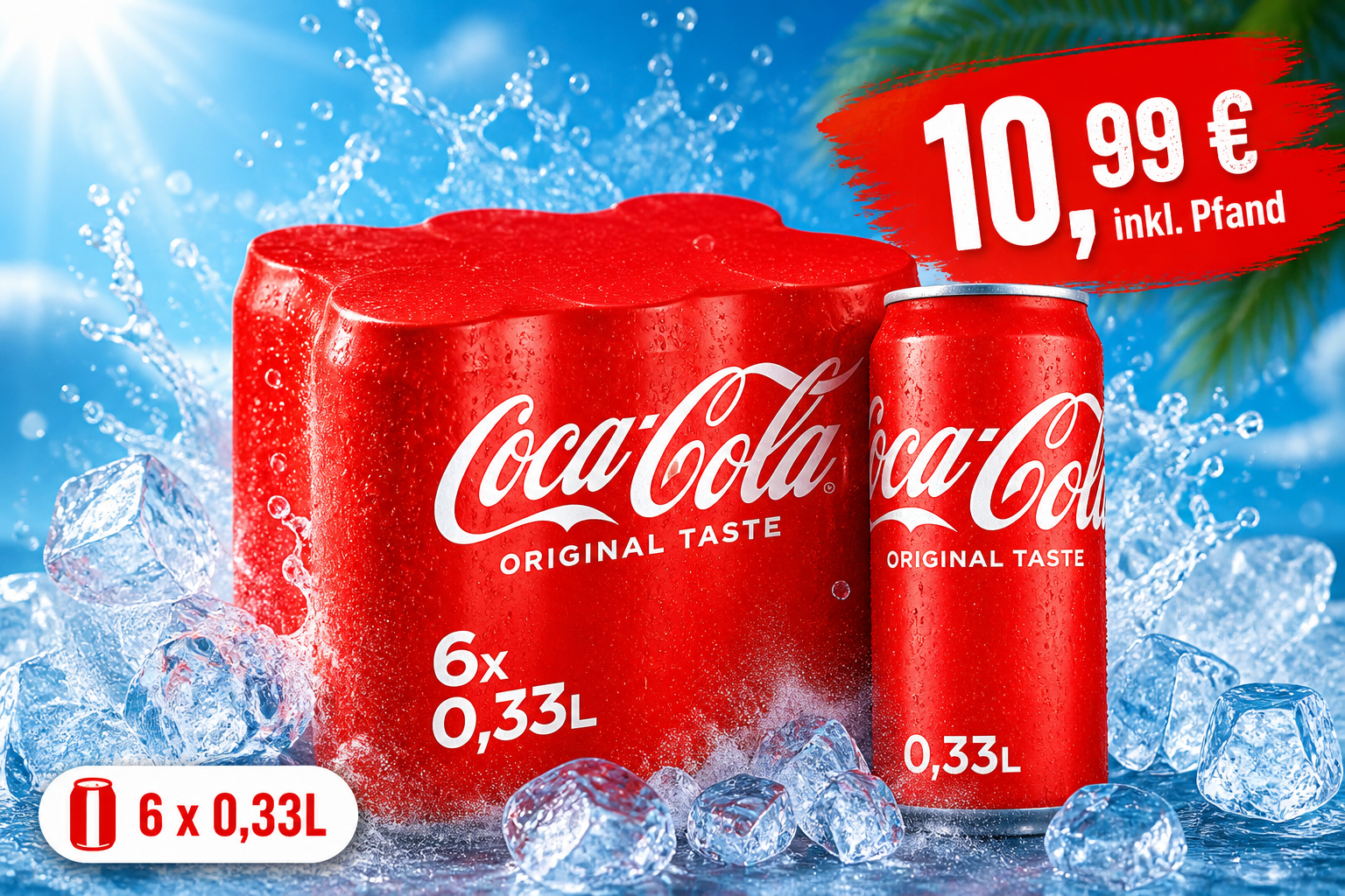 Coca-Cola Original Taste 6 x 0,33L Coca-Cola Original Taste 6 x 0,33L