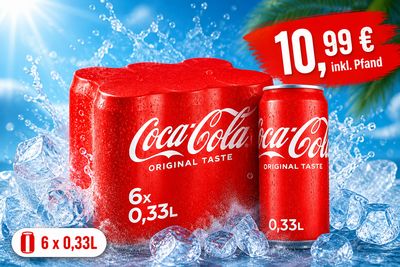 Coca-Cola Original Taste 6 x 0,33L
