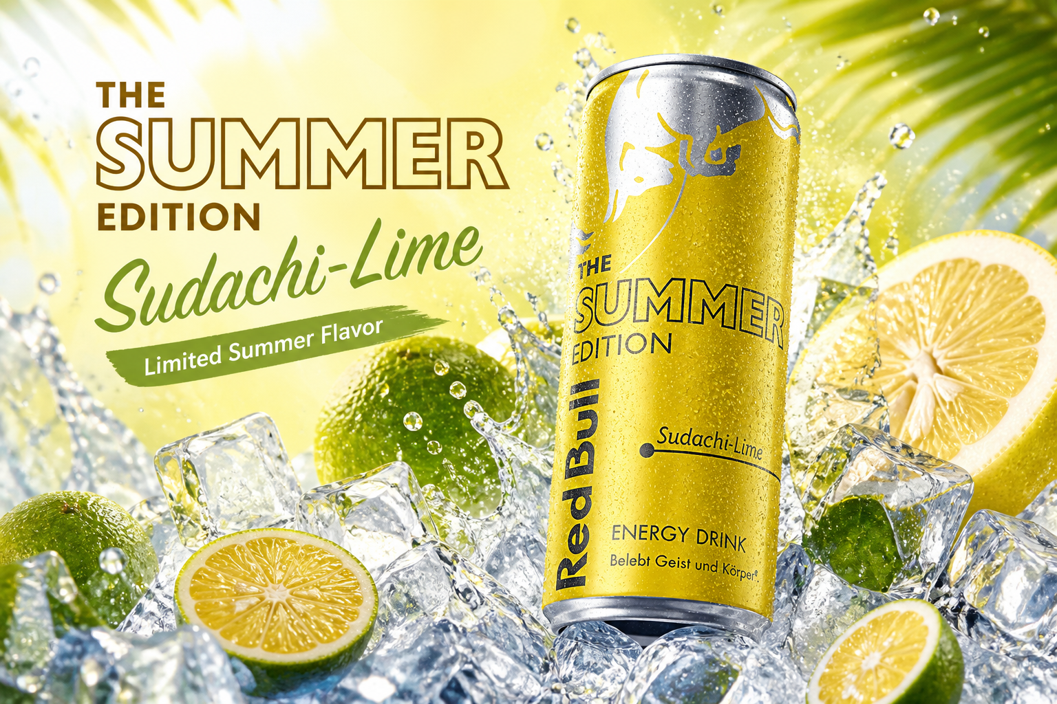 Red Bull Summer Edition Sudachi-Lime 250ml