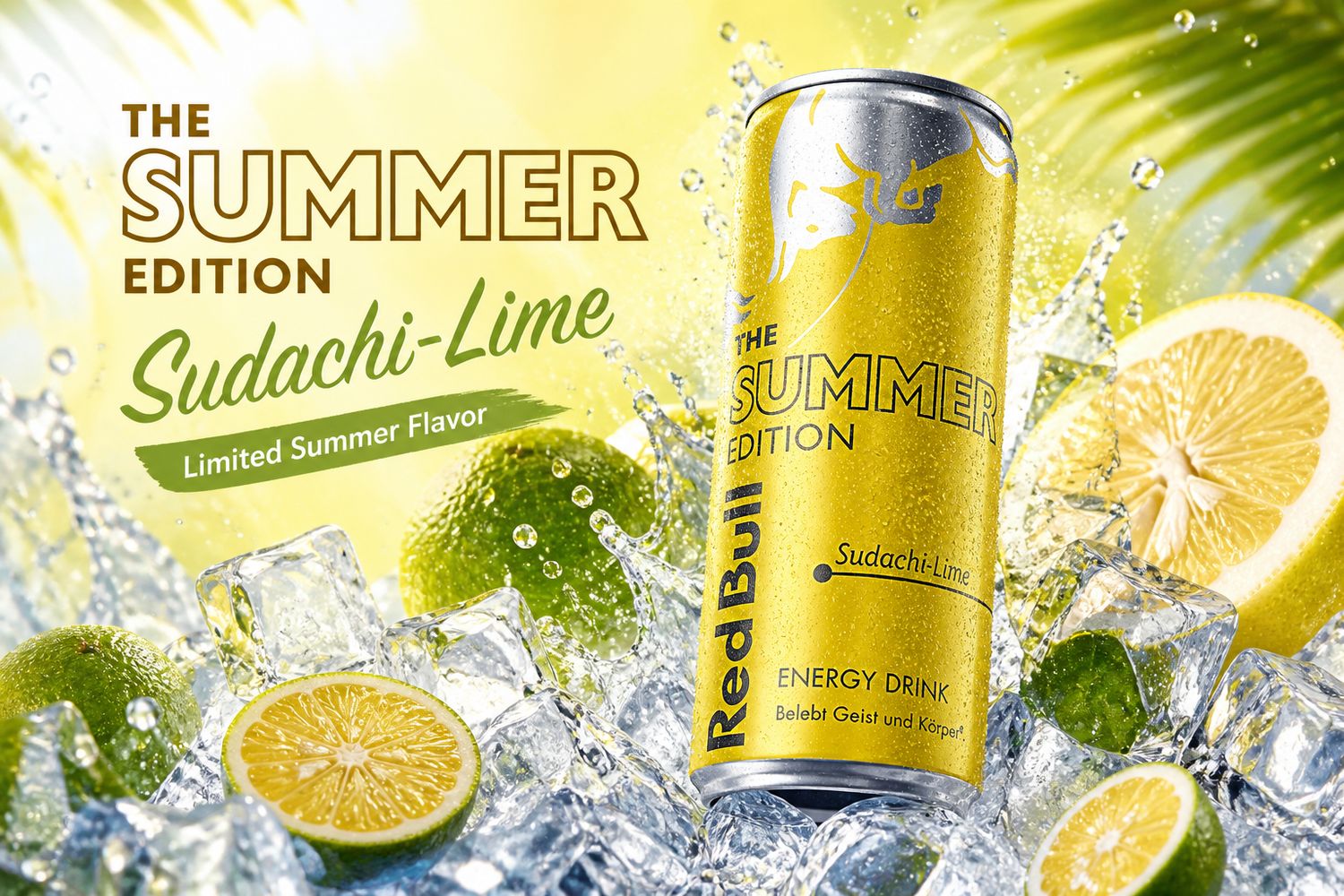 Red Bull Summer Edition Sudachi-Lime 250ml