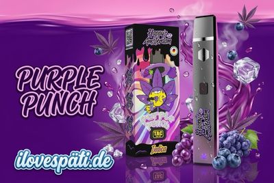 Happy Amsterdam Purple Punch TAC Vape 1ml