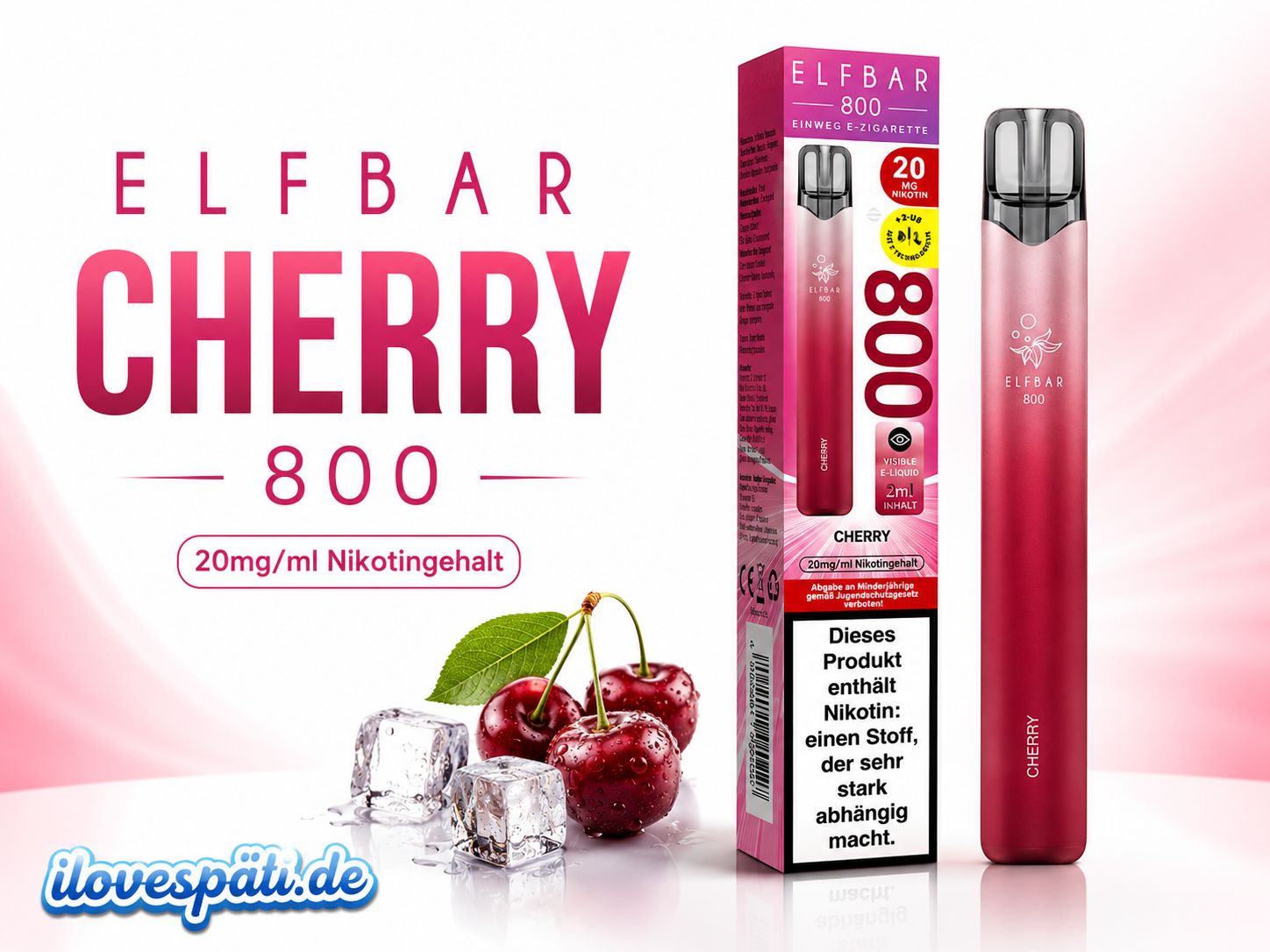 Elfbar 800 CHERRY 20ml