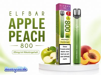 Elfbar 800 Apple Peach