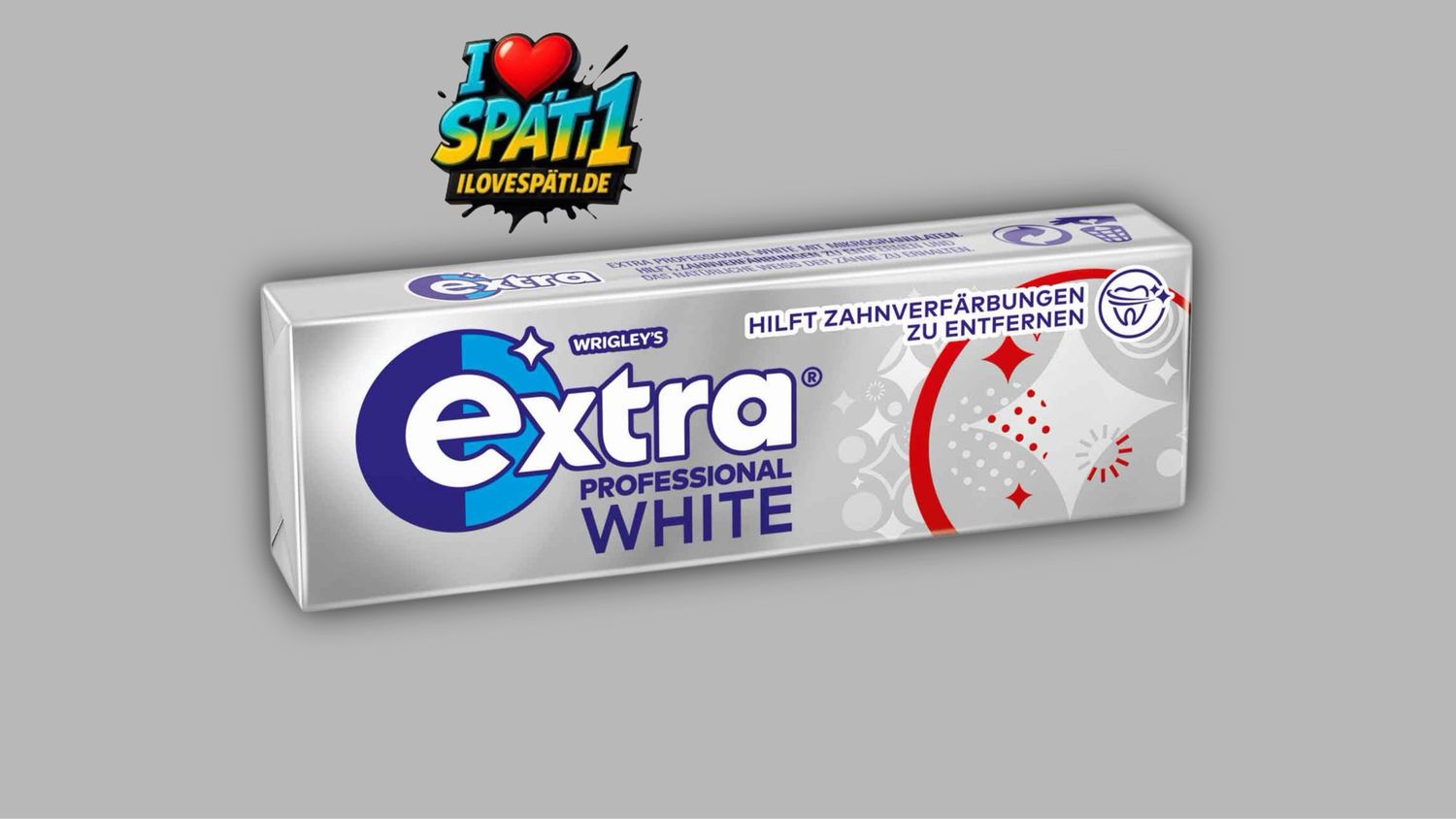 Extra Professional White Kaugummi 14g
