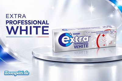 Extra Professional White Kaugummi 14g