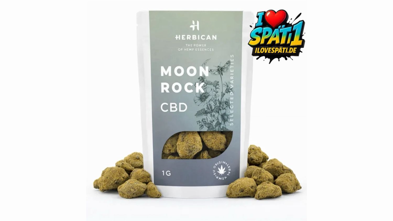 Herbican CBD Moon Rock, 1 g