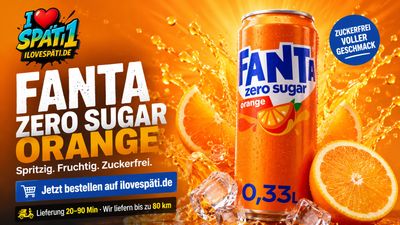 Fanta Zero Sugar Orange 0,33l