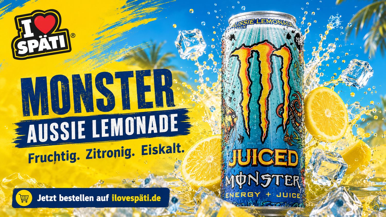 Monster Energy Aussie Lemonade 500ml