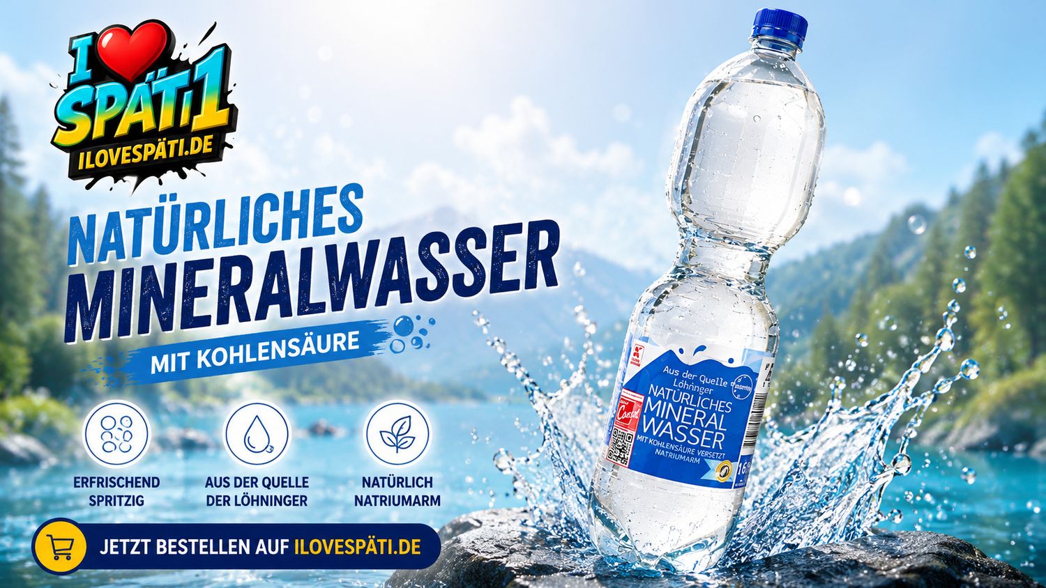 Gut &amp; Günstig Natürliches Mineralwasser 1,5l