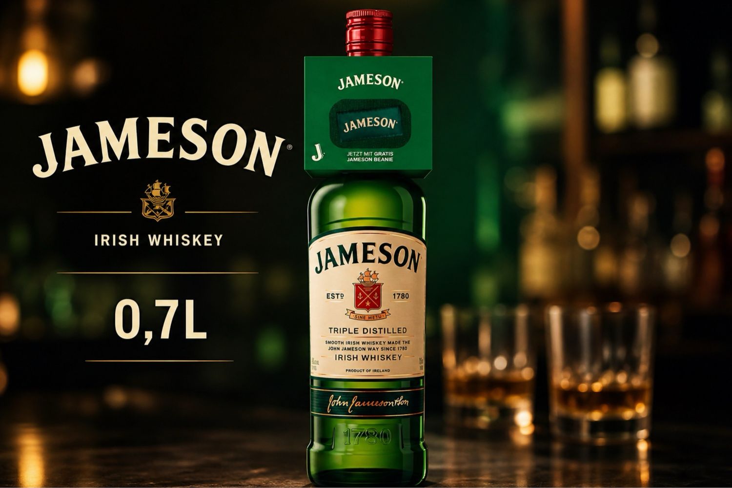Jameson Irish Whiskey 0,7l