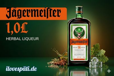 JÄGERMEISTER ORIGINAL KRÄUTERLIKÖR 1L