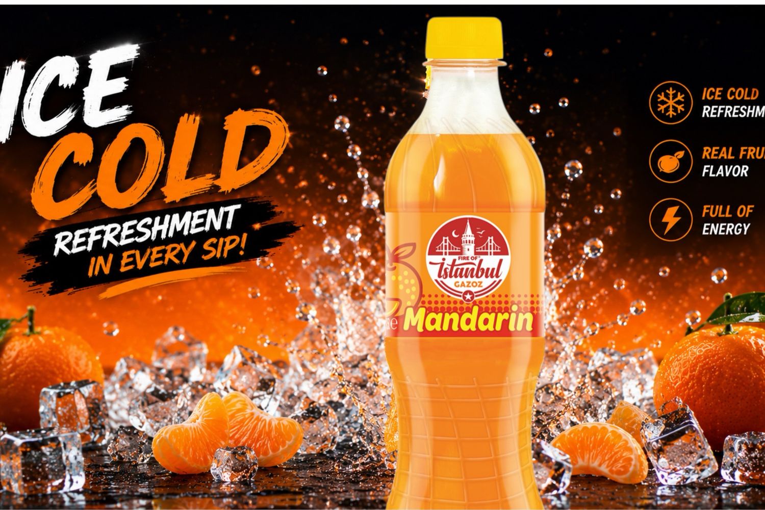 Fire of Istanbul Mandarine 0,5l