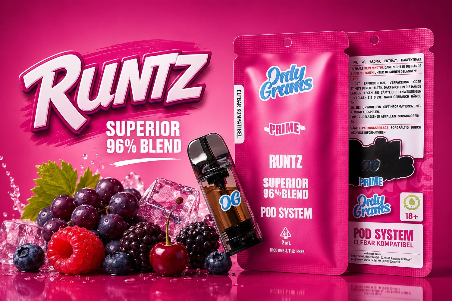 OnlyGrams Superior Blend Runtz 2ml Pod