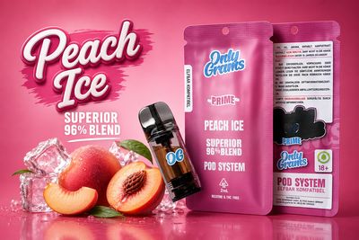 OnlyGrams Superior Blend Peach Ice 2ml Pod
