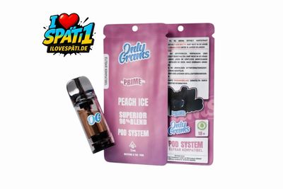 OnlyGrams Superior Blend Peach Ice 2ml Pod