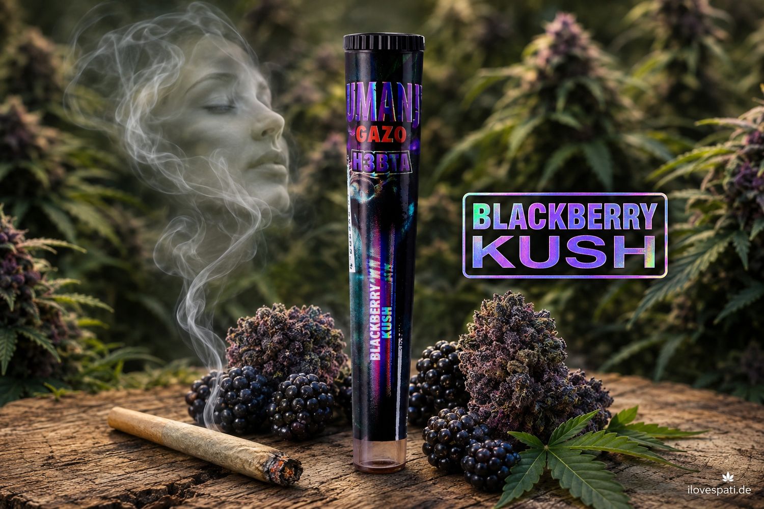 Jumanji by GAZO Blackberry Kush H3BTA 1g