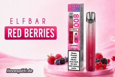 Elfbar 800 Red Berries 20mg