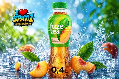 Fuze Tea Schwarzer Tee Pfirsich 0,4L
