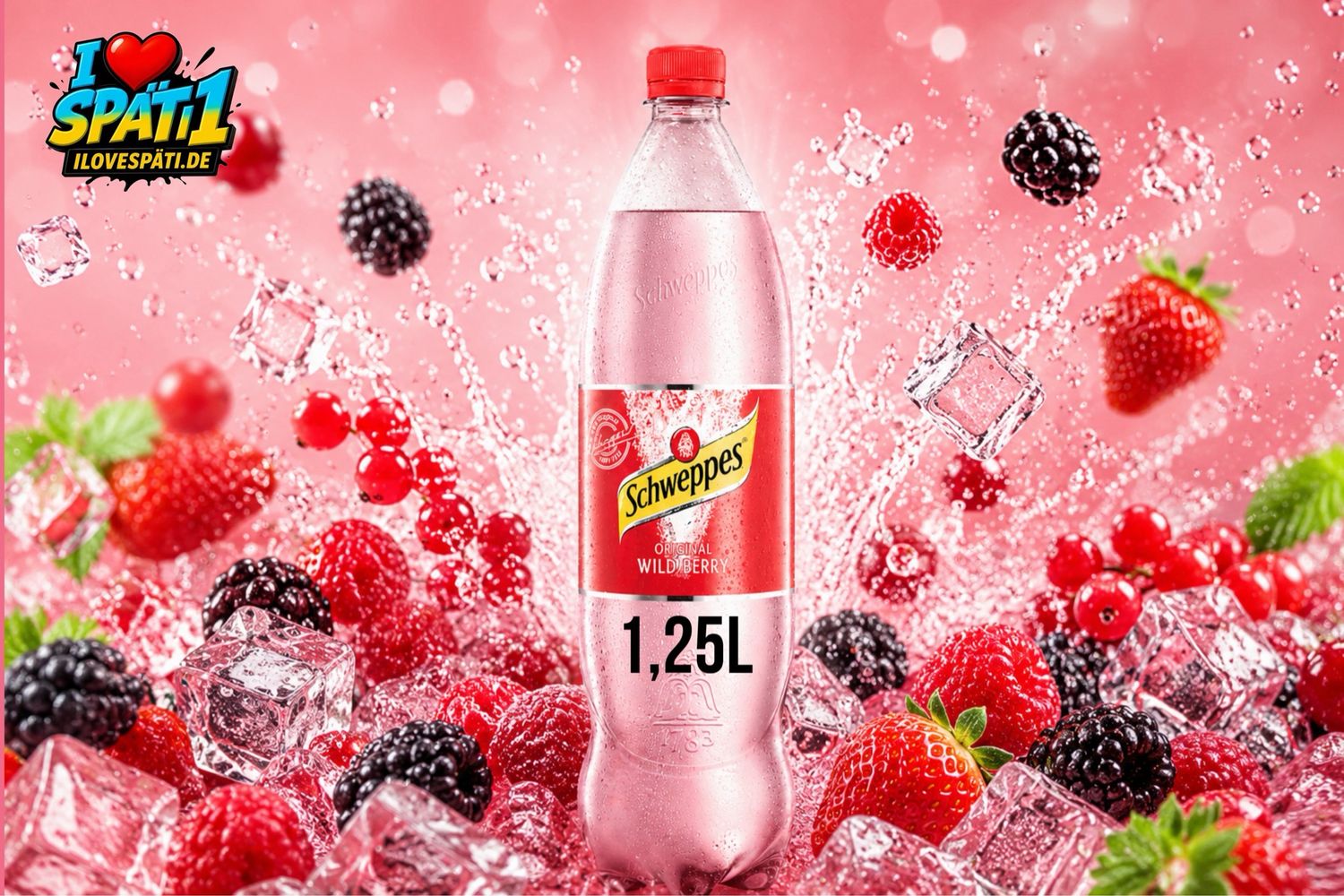Schweppes Original Wild Berry 1,25L