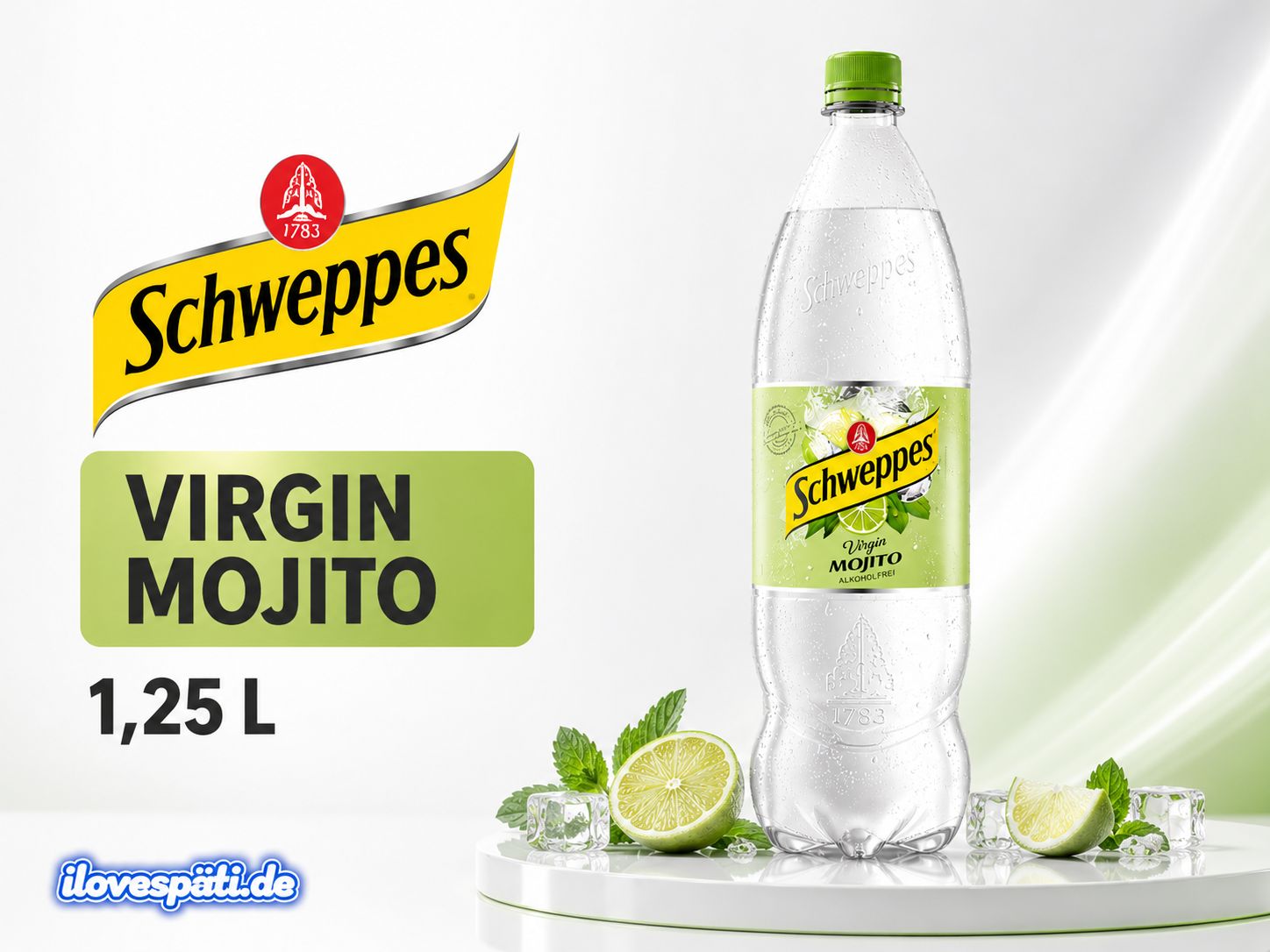 Schweppes Virgin Mojito Alkoholfrei 1,25L