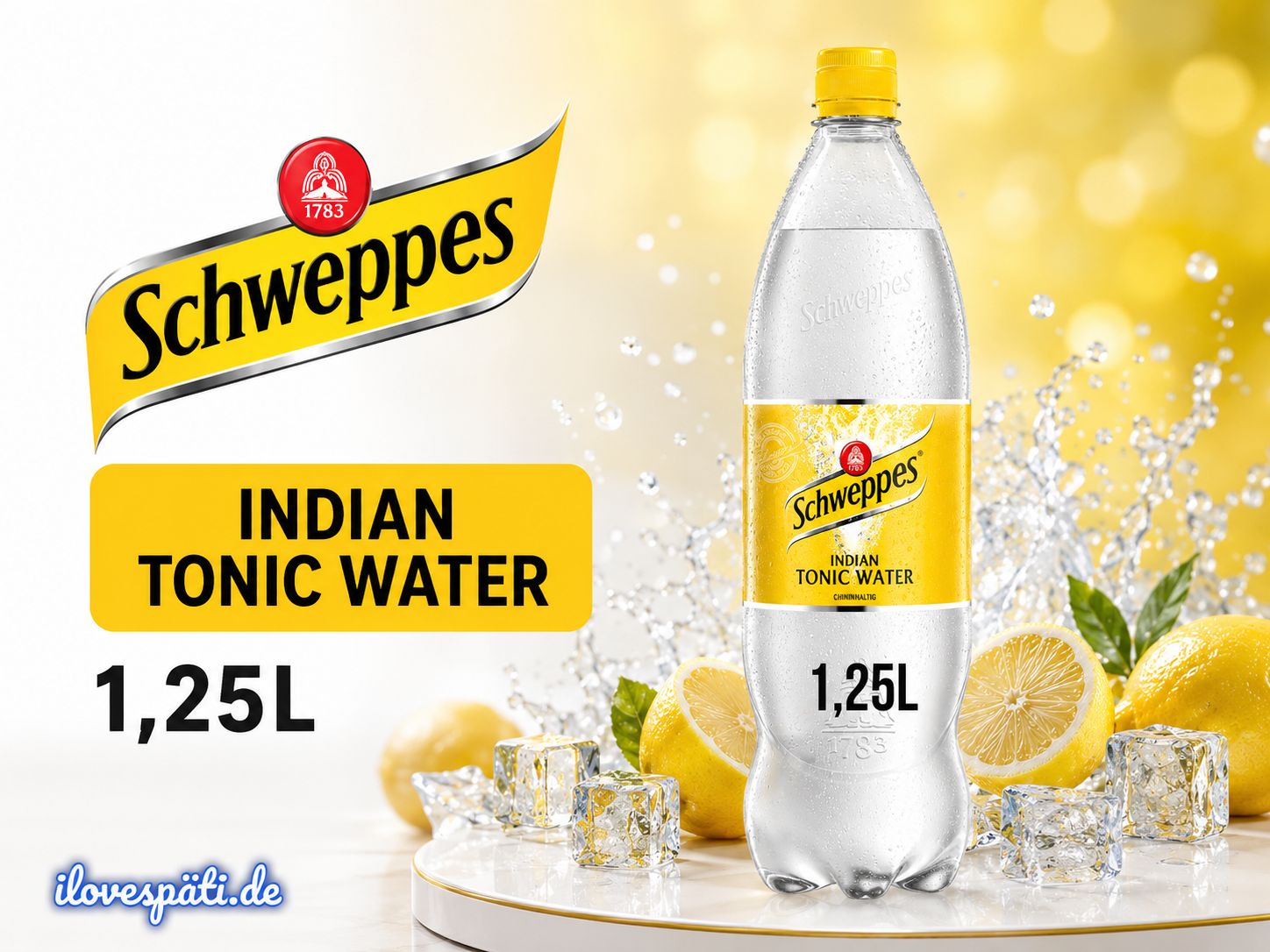 Schweppes Indian Tonic Water 1,25L