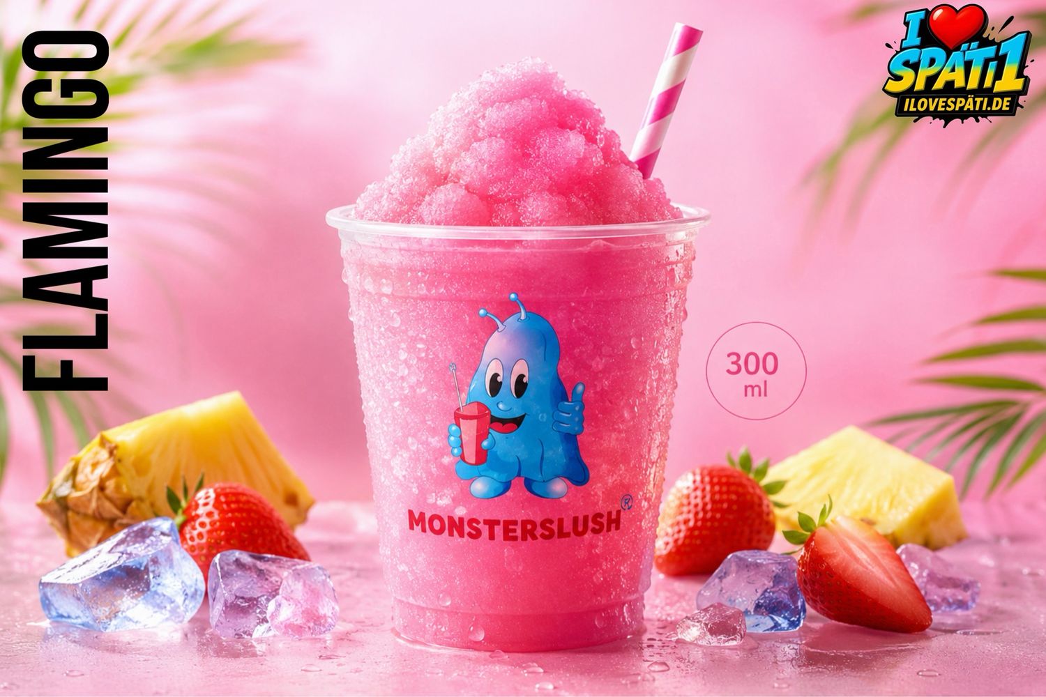 Monster Slush Flamingo 300ml