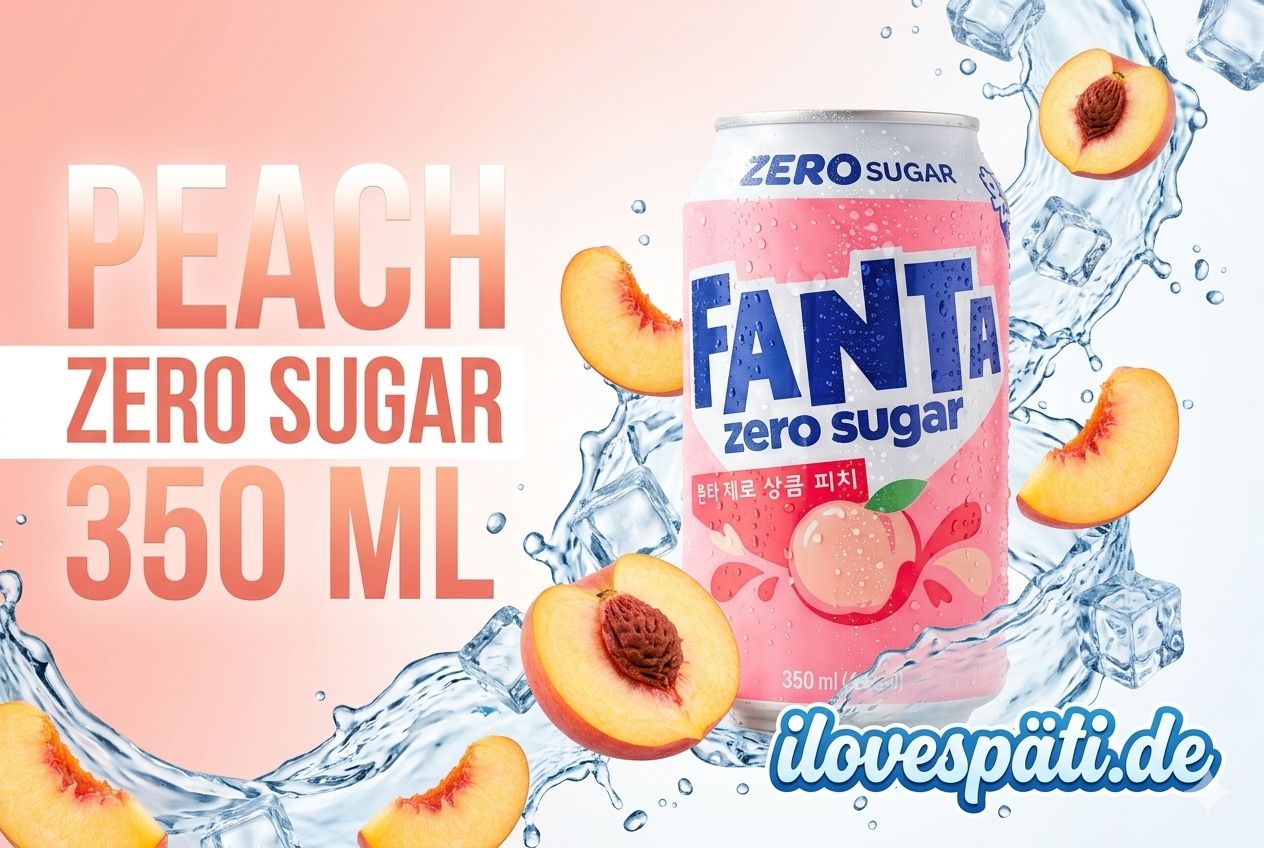 Fanta Zero Sugar Peach 350ml