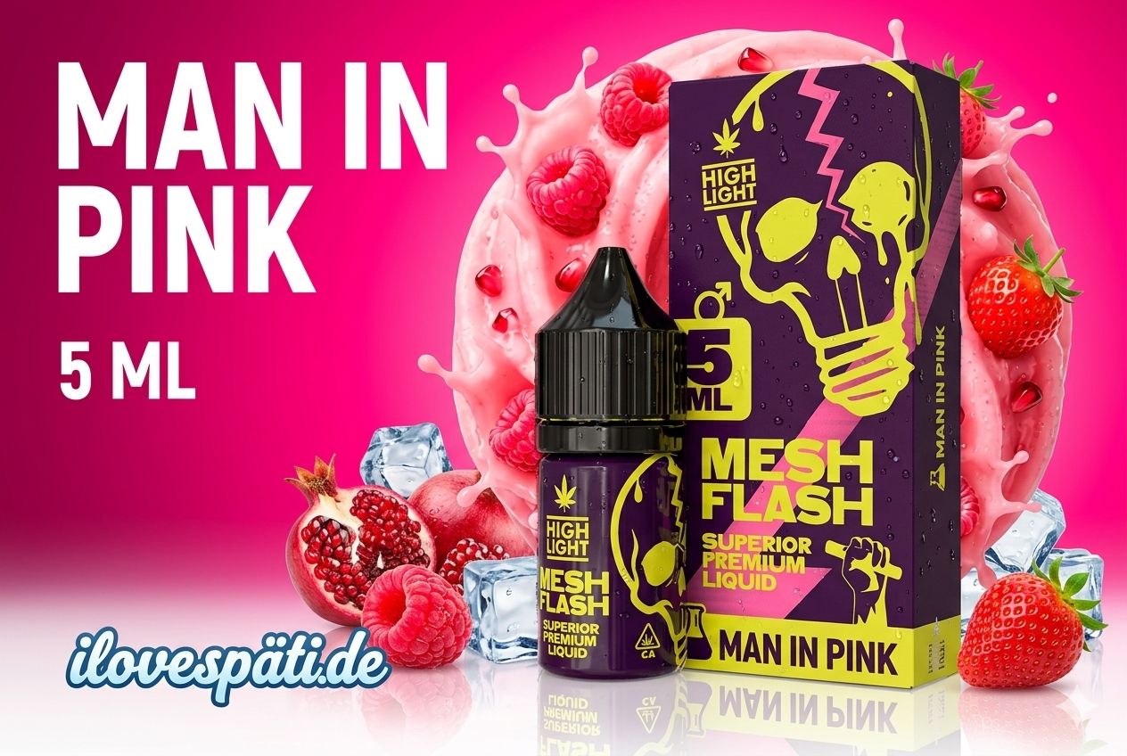 MESH FLASH Superior Premium Liquid Man in Pink 5ml