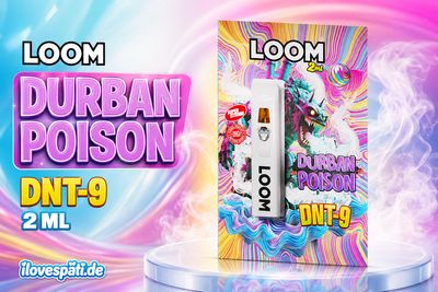 LOOM Durban Poison DNT-9 Einweg Vape 2 ml