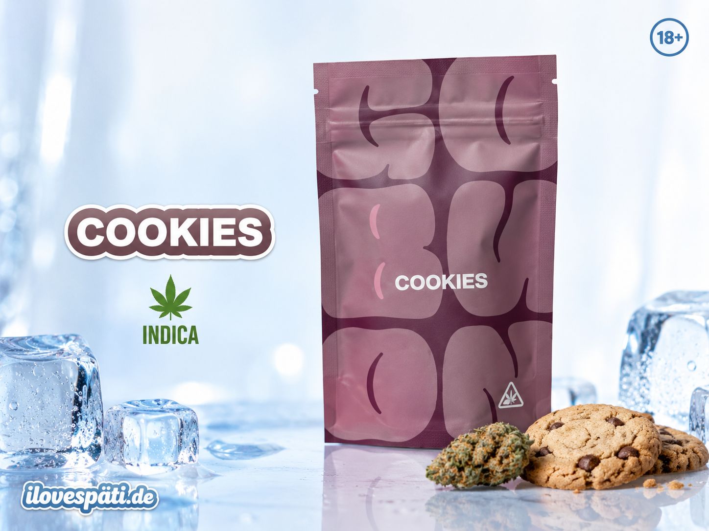Weed for Friends Cookies PHC Blüte 1 g Hybrid 65% PHC