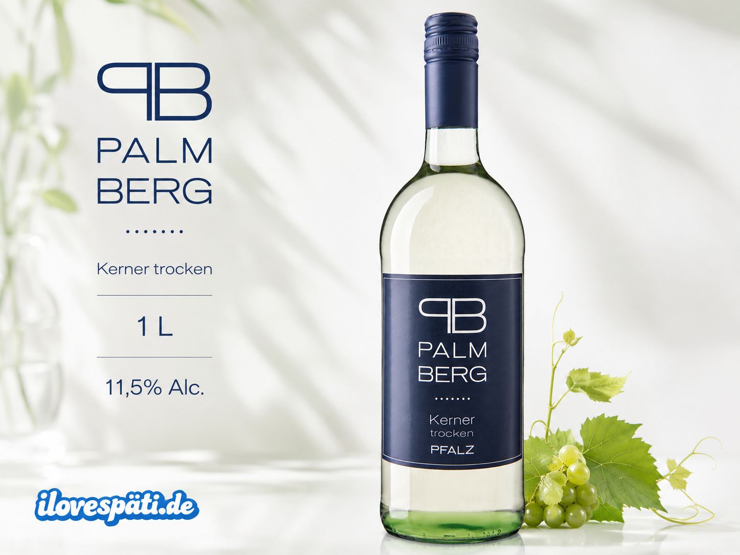 Palm Berg Kerner trocken Pfalz 1 l 11,5% vol