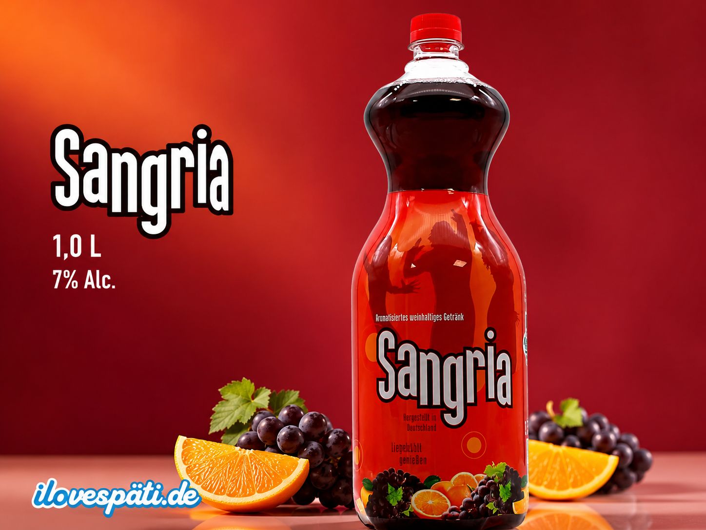 Sangria aromatisiertes weinhaltiges Getränk 1,0 l 7% vol