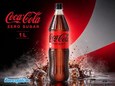 Coca-Cola Zero Sugar 1 L PET Flasche