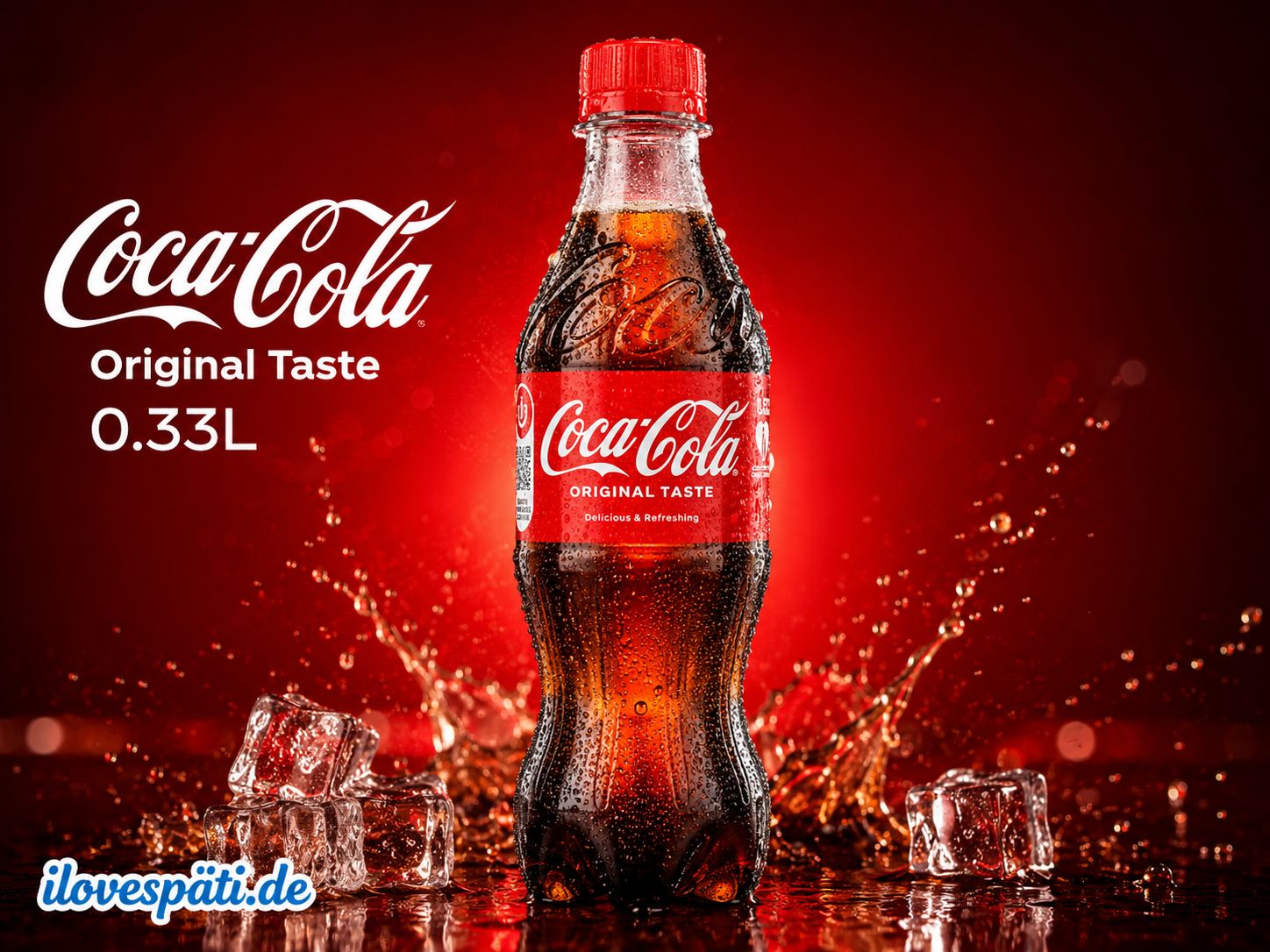 Coca-Cola Original Taste 0,33 L Flasche